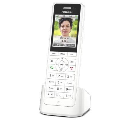 FRITZ!Fon X6 schnurloses DECT Komforttelefon für FRITZ!Box weiß 20002987