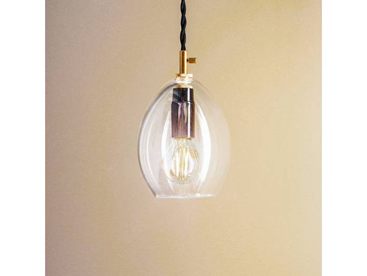 Unika Pendelleuchte Klein - Northern - Wohnzimmer - Design - Glas - Einflammig