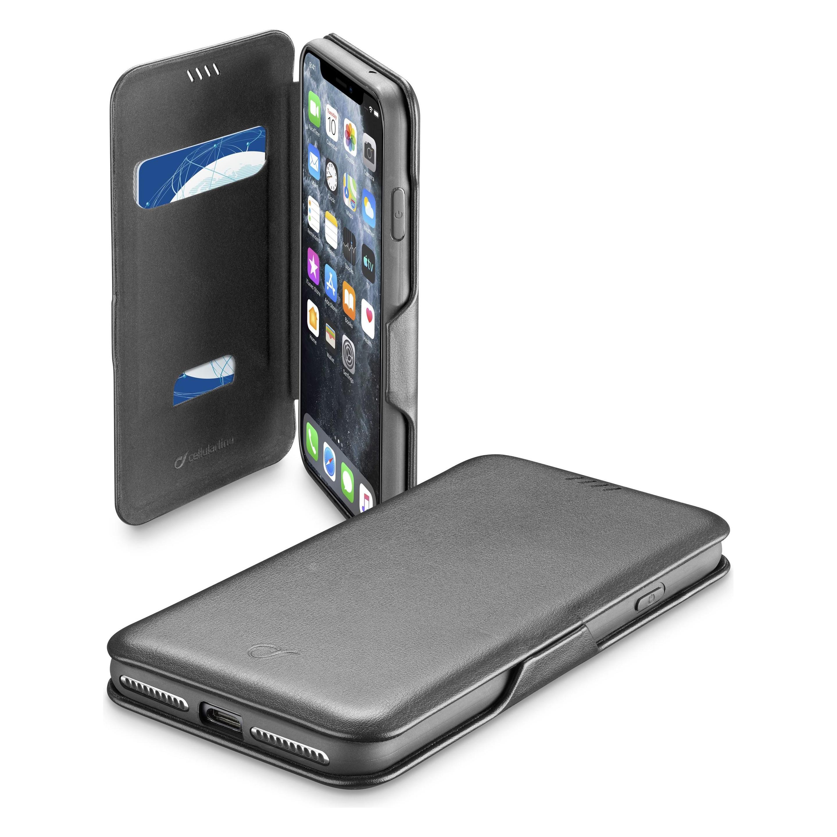 Cellularline Book Clutch (Apple iPhone 11 Pro Max) (BOOKCLU2IPHXIMAXK)