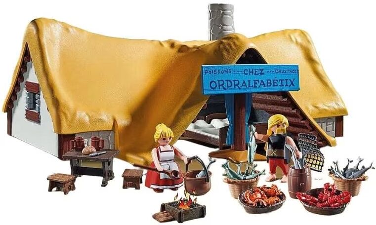 Playmobil Astérix La Cabaña De Ordralfabétix Talla Única Unisex