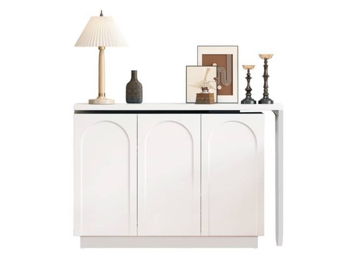 Bureau bureau d'angle pivotant en L pour ordinateur bureau de bureau blanc 110 x 40 x 75 cm