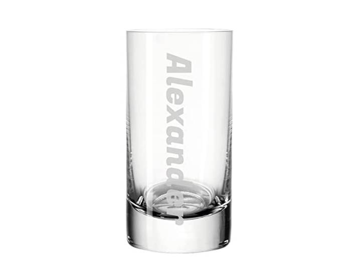 LUXENTU Schnapsgläser mit Gravur, Name vertikal, 5 cl, 30 Stück Personalisierte Stamper, individuelle Namensgravur, Geschenk zur Hochzeit oder Geburtstag, Spülmaschinenfest
