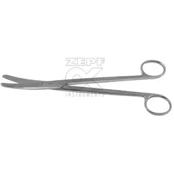 Sims Uterus Schere gebogen stumpf/stumpf, 23 cm