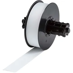 Brady, Etikettenrolle, B-7569, Standard Vinylband, Weiss, glänzend, 29.00 mm x 35.00 m, permanent, Endlos, f. MiniMa (29 mm)