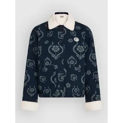 O'Neill O'Riginals Fleece Lined Jacke blue artdeco floral jean Gr. XL