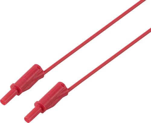 VOLTCRAFT MSB-532 Messleitung 4mm 1m rot 2,5mm² CAT IV 600V 32A