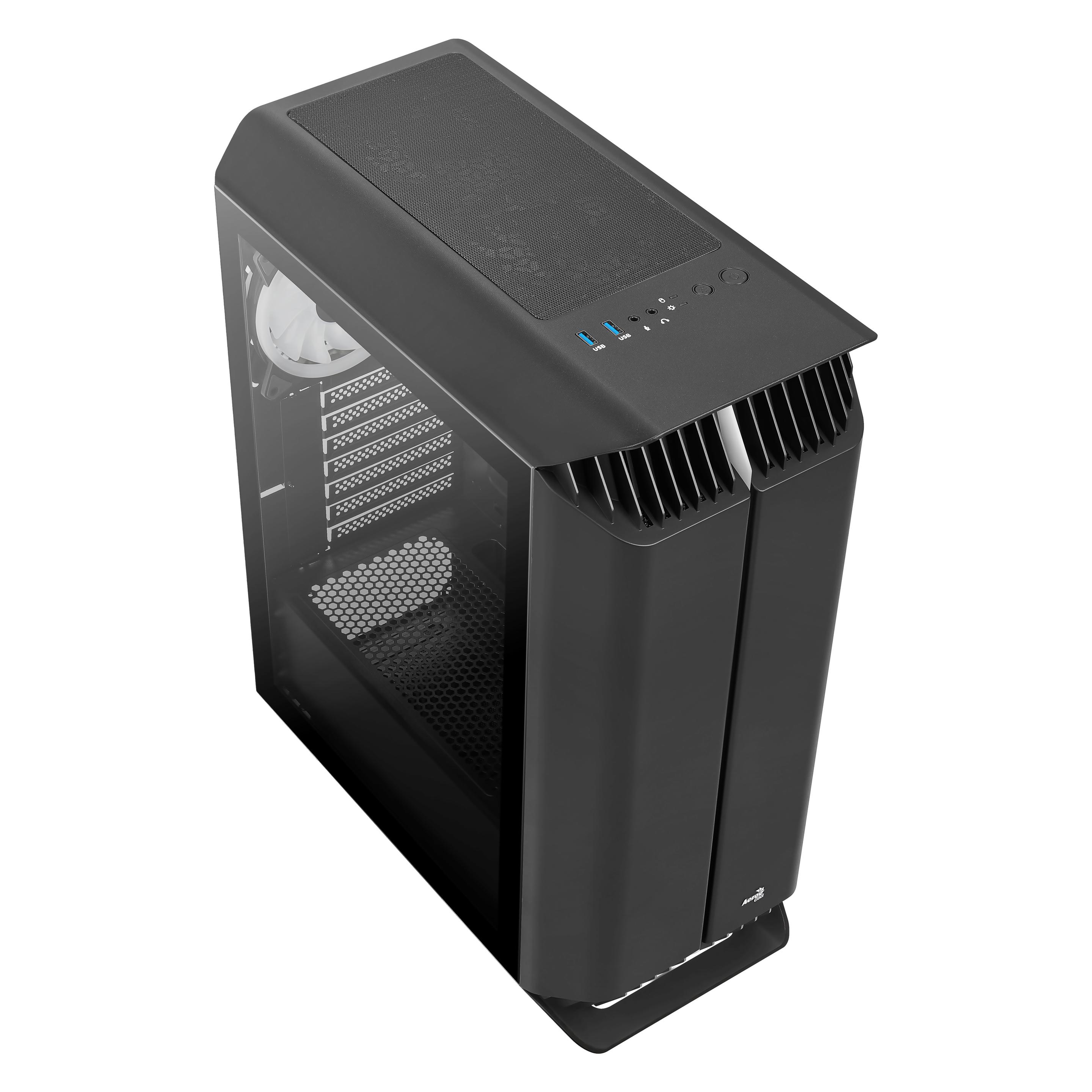 AeroCool Geh Midi Gladiator Duo V1 B/Win/RGB mi.ATX/ATX/IT - Tower (ATX, mATX, Mini-ITX) (ACCM-PB27033.11)