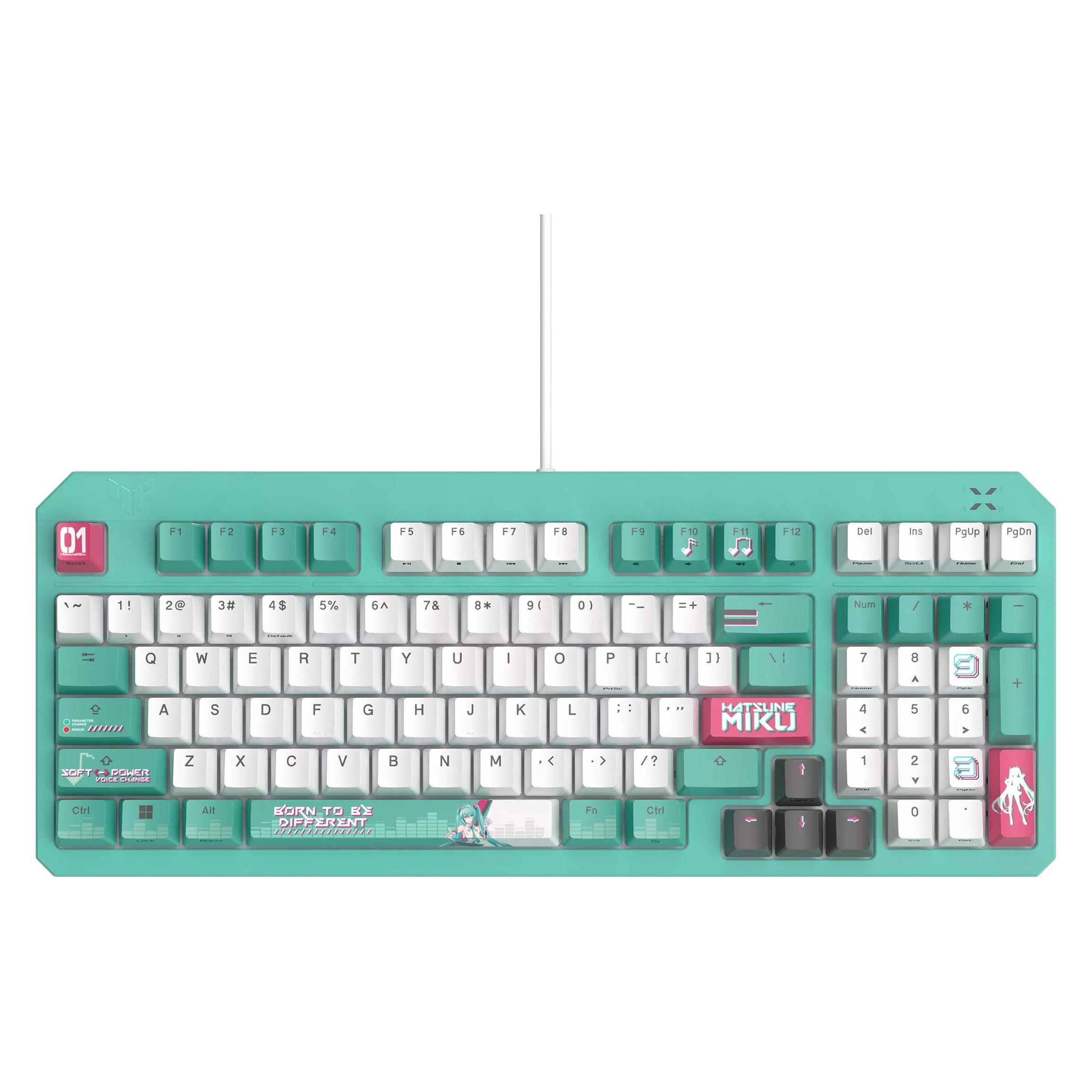 ASUS TUF Gaming K3 Gen II Hatsune Miku Edition (US, Kabelgebunden) (90MP0460-BKUA30)