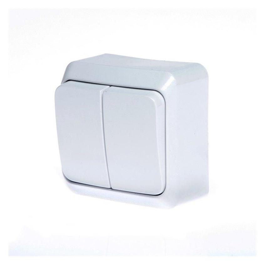 Schneider Switch White 1-Pole 2-Circuits (WDE001050)