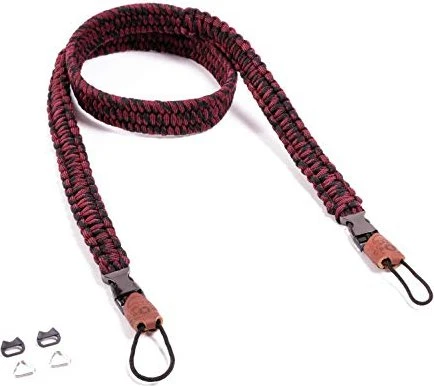 C-Rope Kameragurt Traveler aus Paracord 125cm Red Dots retail