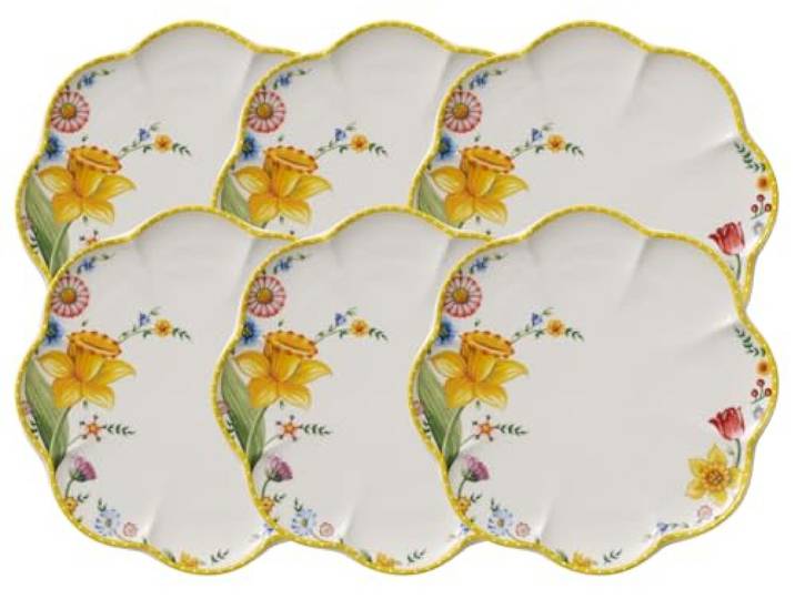 Villeroy & Boch Spring Awakening Frühstücksteller 22cm Set6