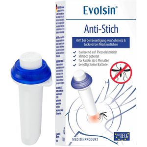 Evolsin Insektenstichheiler Anti-Stich, wirkt mit elektrischen Impulsen, für Kinder & Erwachsene