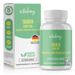 TAURIN VEGAN 1000 mg Kapseln 136 g