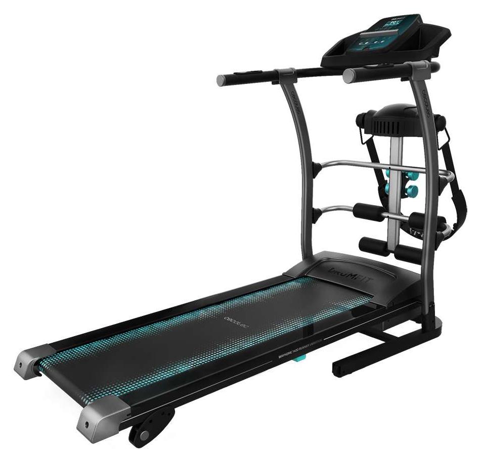 Cecotec Laufbänder (Laufen) DrumFit WayHome 1400 Runner Vibration
