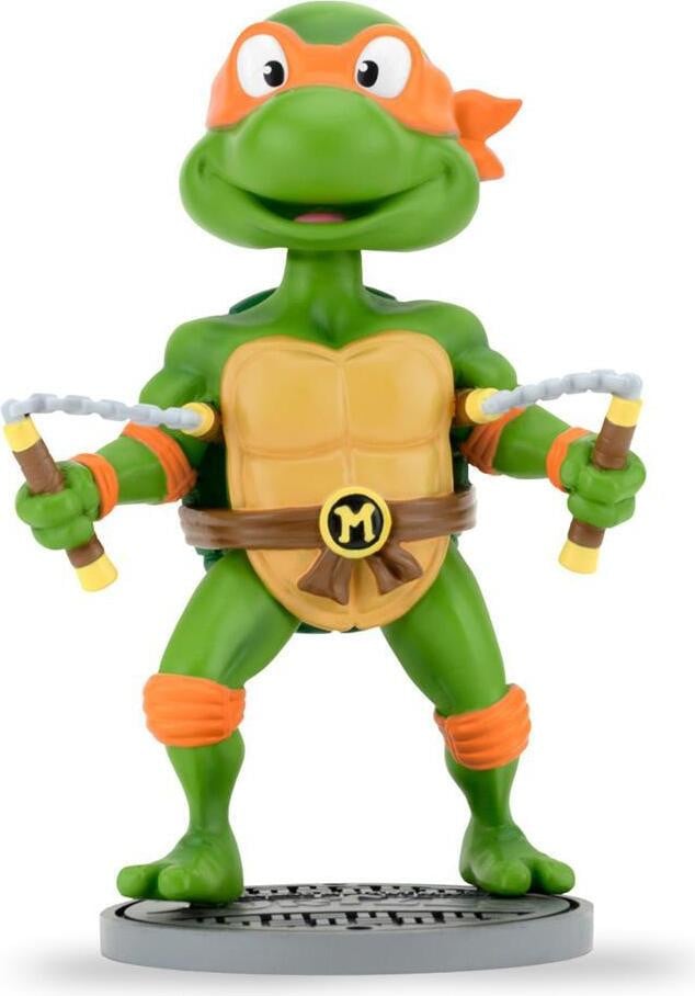 NECA Teenage Mutant Ninja Turtles Head Knocker Michelangelo