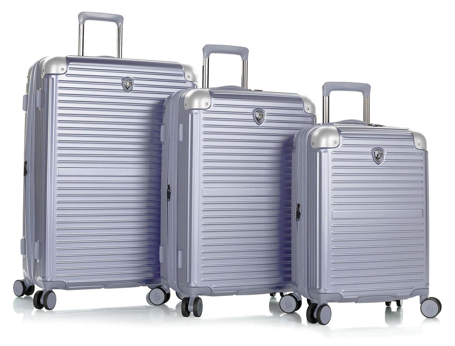 HEYS Trolley Cruze 3pc Set Silver grau 77cm