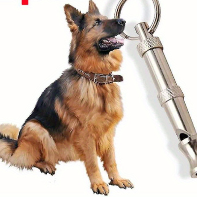 The Handy Homestead Quiet Recall Adjustable Dog Training Whistle With Keychain For Bark Control & Recall Quiet Recall Adjustable Dog Training Whistle With Keychain For Bark Control & Recall