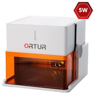 Ortur Graviermaschine R1 5W, LK1, 100 x 100mm, 5W Ausgangsleistung, 0.1mm Laser, 5.000mm/min