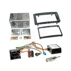 Autoradio 2-DIN Radioblende+Adapterkabel Einbauset mit Can-Bus für VW Touareg...