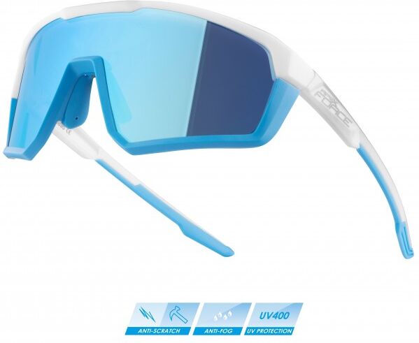 Force Occhiali per bici ciclismo  APEX bianco grigio