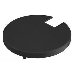 Deko-Light Abdeckung Kühlkörper Schwarz für Serie Uni II