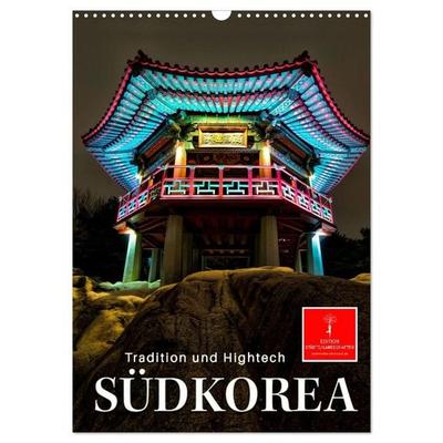Südkorea - Tradition und Hightech (Wandkalender 2027 DIN A3 hoch), CALVENDO Monatskalender