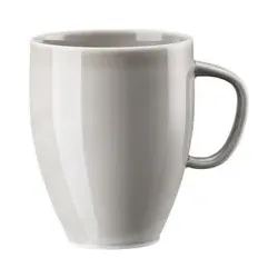 Rosenthal Junto Pearl Grey Becher mit Henkel