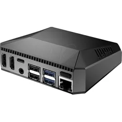 RPI CASE ARGON2 - Gehäuse für Raspberry Pi 4, Alu, schwarz