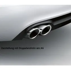 Audi Endrohrblenden-Satz Chrom A4 A5 S5 8W0071761