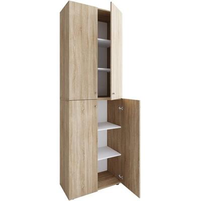 XL Holz Großer Schuhschrank Schuhkommode Lona 6
