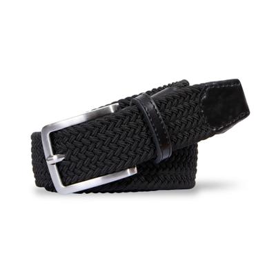 Stretchgürtel MEYER "Gürtel", Herren, Gr. 125cm, schwarz, Materialmix, bedruckt, Gürtel, im farbenfrohen Design