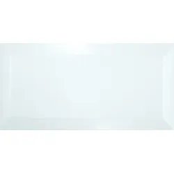 Ribesalbes Chic Colors Wandfliese blanco bisel 7,5x15 cm glanz CHICC1970