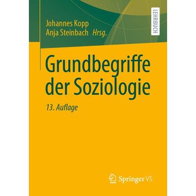 Grundbegriffe der Soziologie, Taschenbuch von , Springer Fachmedien Wiesbaden GmbH