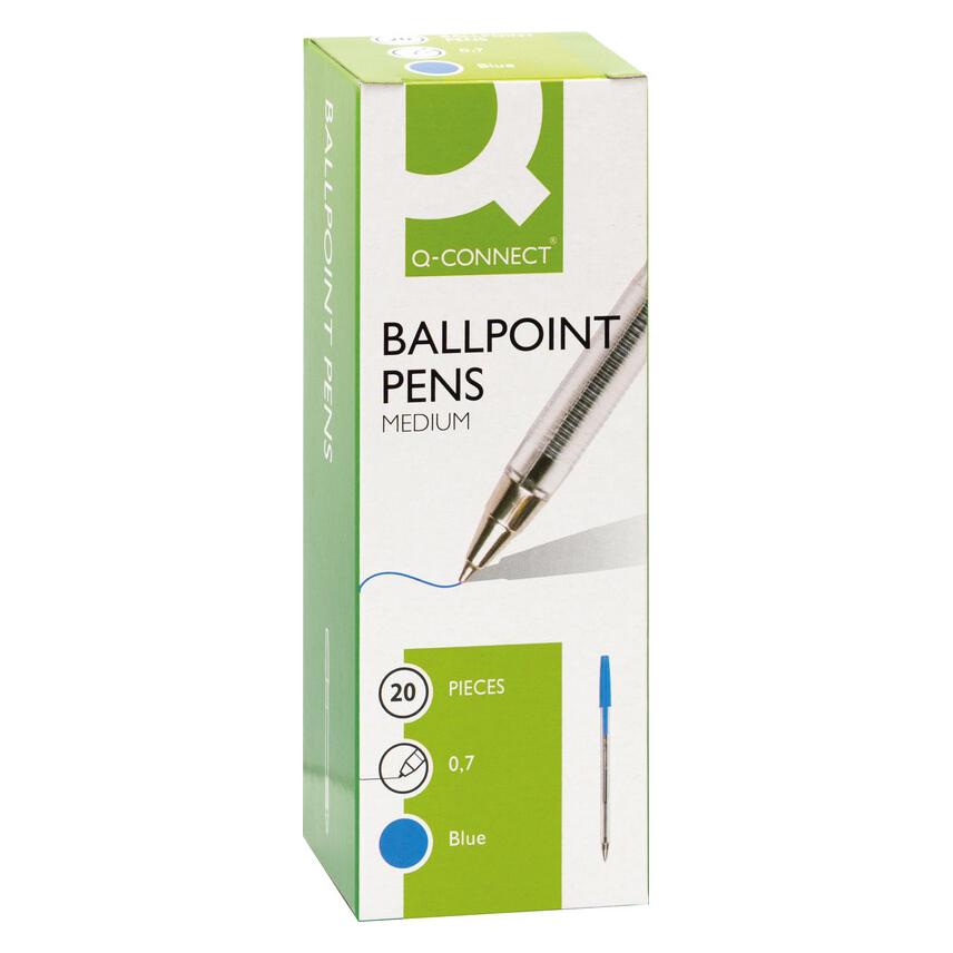 Q-Connect Kugelschreiber Proof Pen 0.7 (20x) (KF34043_001)