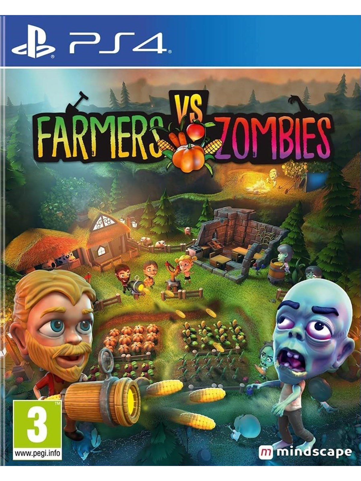 Farmers vs Zombies - Sony PlayStation 4 - Action - PEGI 3