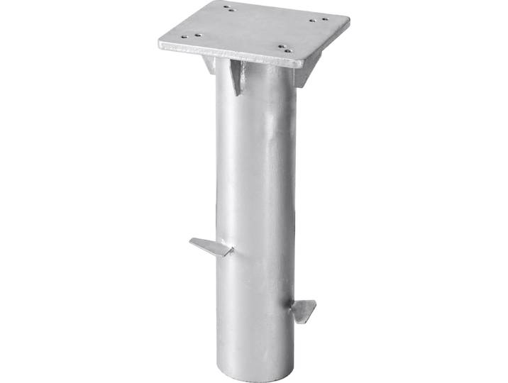 Schirmständer-Platte SCHNEIDER SCHIRME Universal , silber (silberfarben), B:16cm H:40cm, Polyester, Stahl, Beschwerungsgewichte, Schirmständer-Platte, geeignet für Ampelschirme