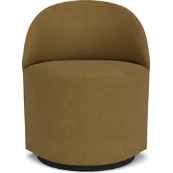 Tearoom Swivel Bouclé Drehsessel 60 cm gelb