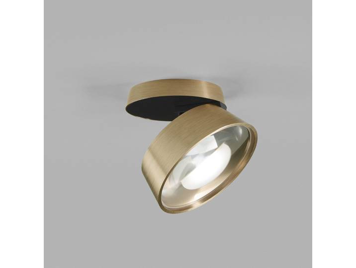 Vantage 1+ LED-Spot messing 1-flg. verstellbar - Light-Point - Wohnzimmer - Design - Aluminium - Einflammig
