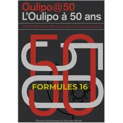 Formules 16, Belletristik von Camille Bloomfield