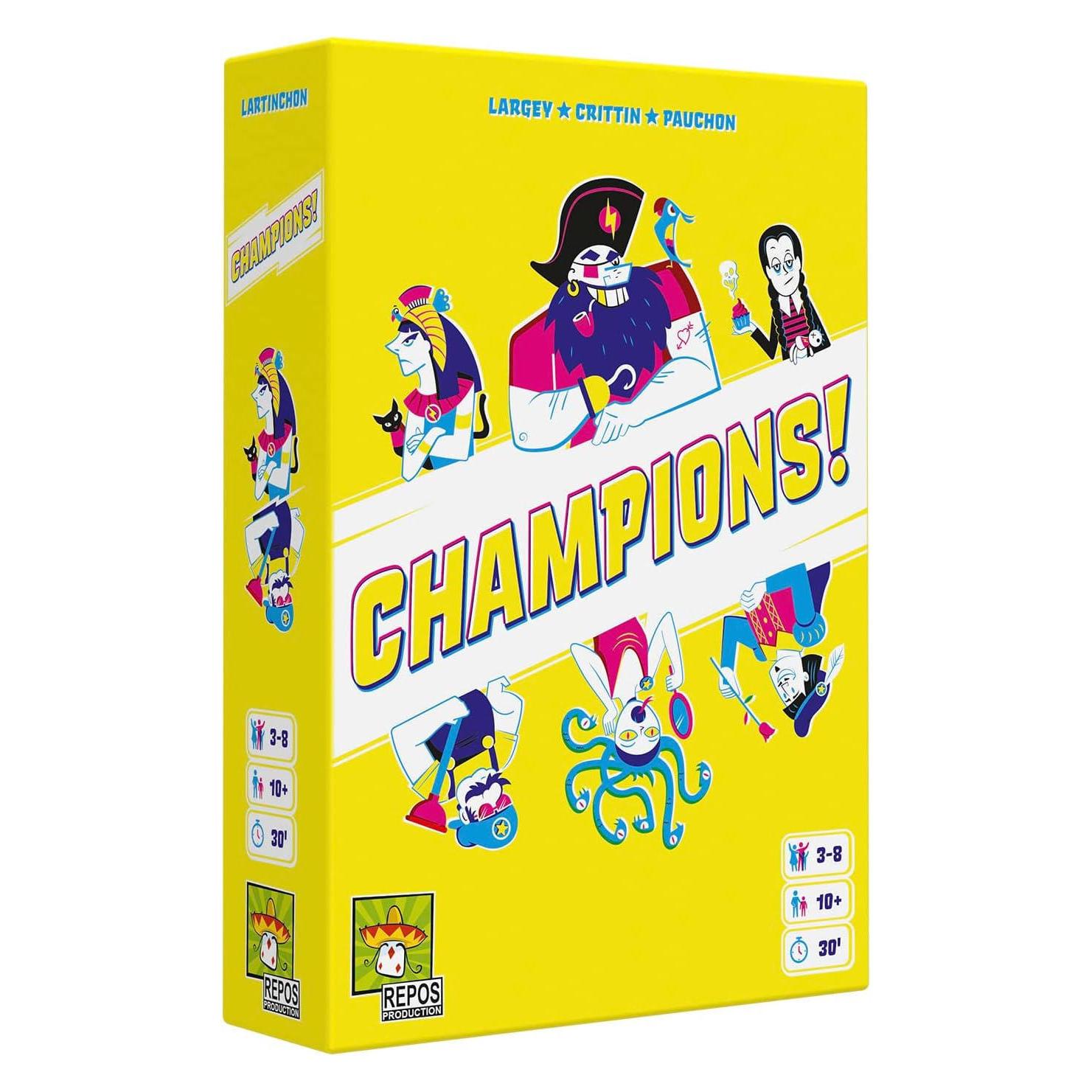 Repos Production Champions! (i) (Italienisch, 3 - 8 Spieler) (202711)