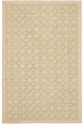 Martha Stewart by SAFAVIEH Blossom Lattice Hand-hooked Wool Area Rug