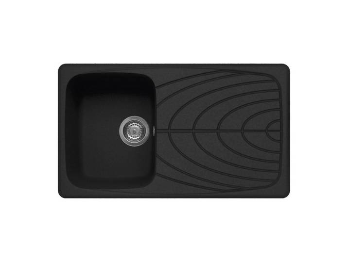 ELLECI évier MASTER 400 (Noir - Granitek)