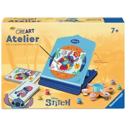 Ravensburger Beschäftigung - CreArt, Malen nach Zahlen Kinder - Atelier Disney Stitch