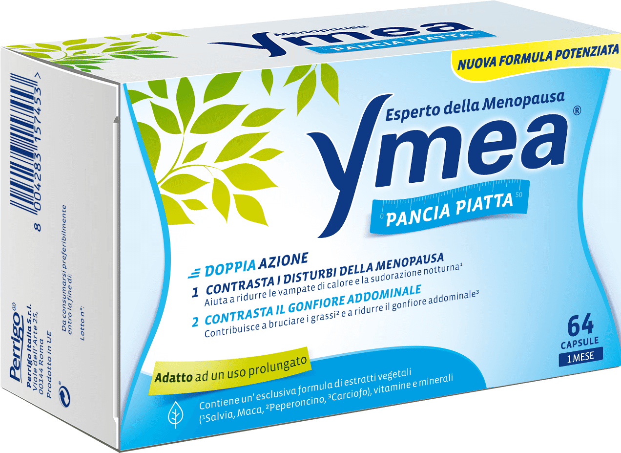 PERRIGO ITALIA Srl Perrigo, Ymea Pancia Piatta, 64 Capsule