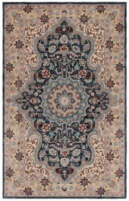 SAFAVIEH Handmade Heritage Hailey Traditional Oriental Wool Rug