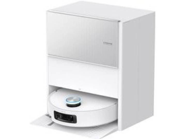Aspirateur robot laveur blanc - DREAME - Aqua 10 Ultra Roller RLH71DE-WH - 30000 Pa - Nettoyage humide et sec