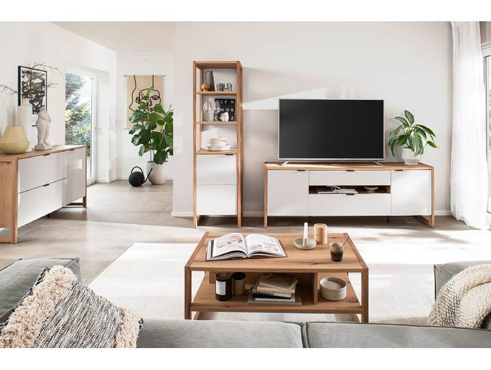 Regal MDF Mitteldichte Holzfaserplatte , beschichtet Weiß/Weiß 50cm