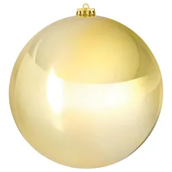 Christbaumkugel Big Goldfarben