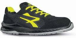 Scarpa antinfortunistica U-Power Marsiglia S1P bassa nera leggera Personalizzate o neutre U-Power
