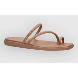 Crocs Miami Toe Loop Clog milk chocolate Gr. 10.0